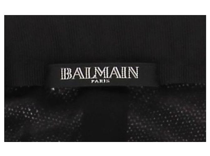 Pantalones Balmain T.FR 36 Viscosa Negro - vista 7