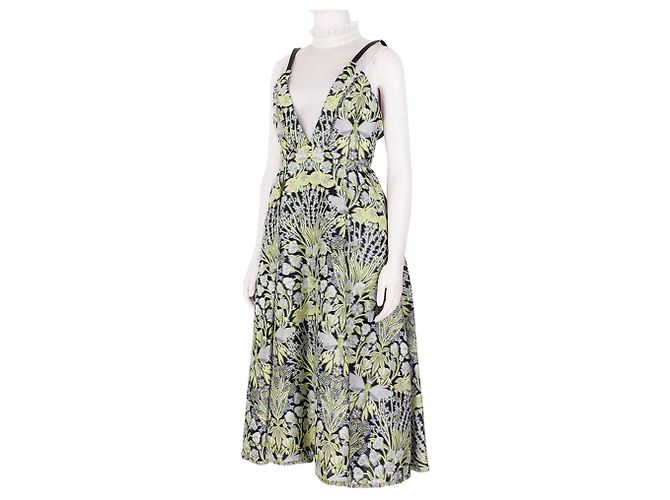 Erdem Nightgarden Jacquard Kleid Mehrfarben - Ansicht 2
