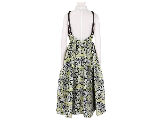 Erdem Nightgarden Jacquard Kleid Mehrfarben - Ansicht 4