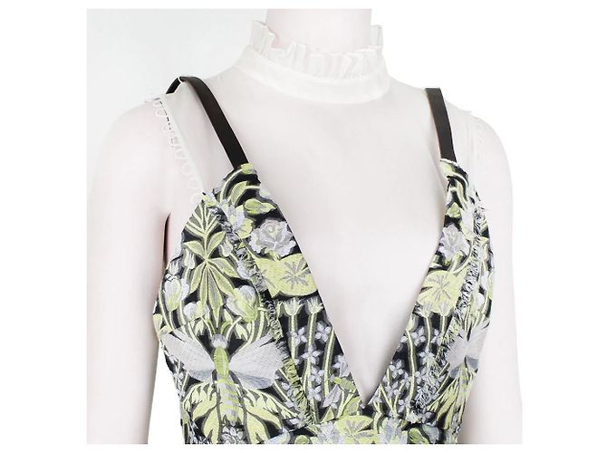 Erdem Nightgarden Jacquard Kleid Mehrfarben - Ansicht 5