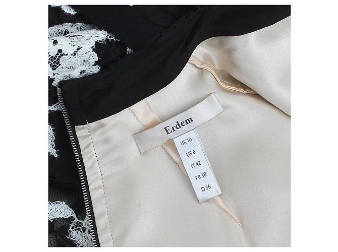 Erdem Luxuriöses besticktes Spitzenkleid - Ansicht 11