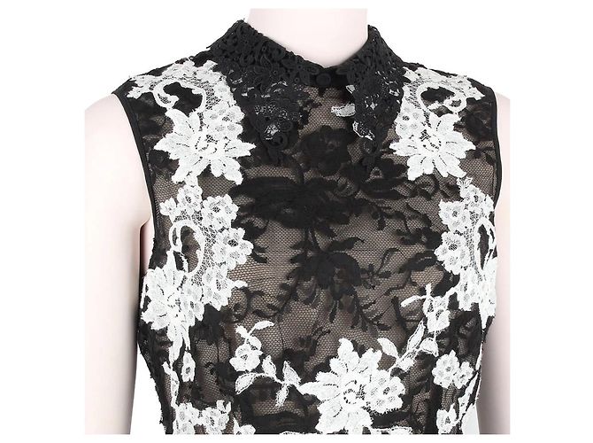 Erdem Luxuriöses besticktes Spitzenkleid - Ansicht 5