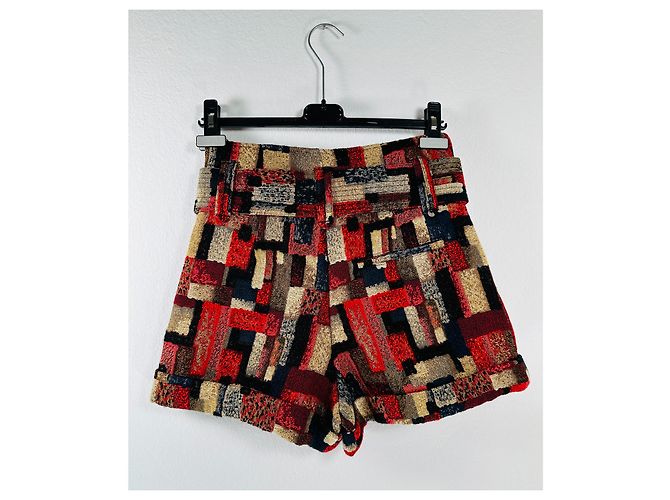 Shorts SéZane Paula Multicolore - vista 3