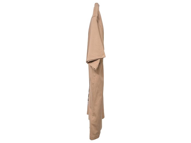 Camiseta Burberry Multi Deer Carrick em algodão bege - vista 2