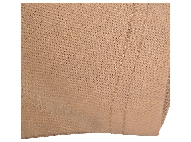 Camiseta Burberry Multi Deer Carrick em algodão bege - vista 6