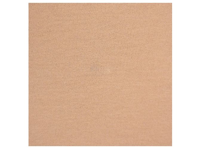 Camiseta Burberry Multi Deer Carrick em algodão bege - vista 7
