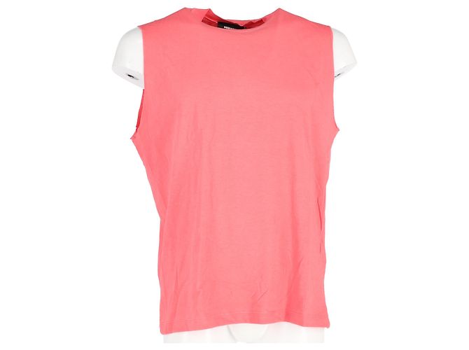 Canotta Dsquared2 in cotone Rosa - vista 4