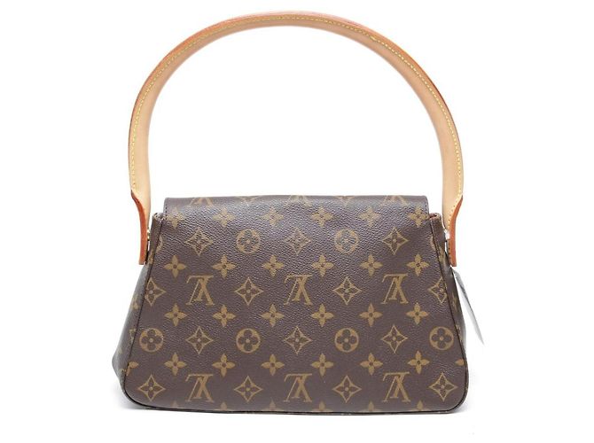 Borsa a mano Louis Vuitton Monogram Looping Marrone - vista 2