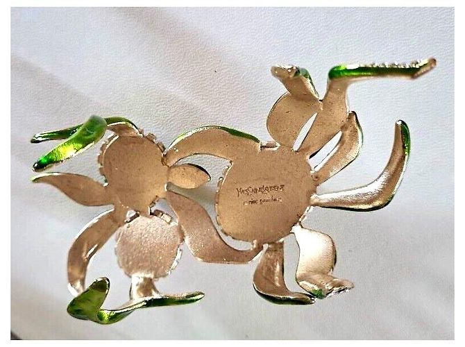 Bracciale manchette Orchid Flower Yves Saint Laurent Multicolore - vista 4