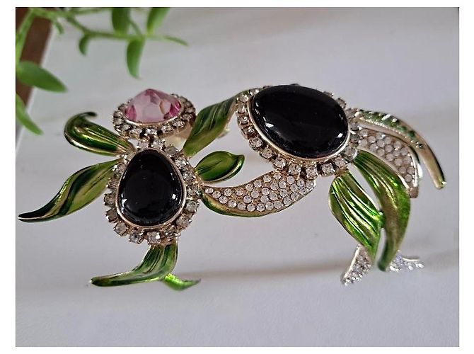 Bracciale manchette Orchid Flower Yves Saint Laurent Multicolore - vista 6