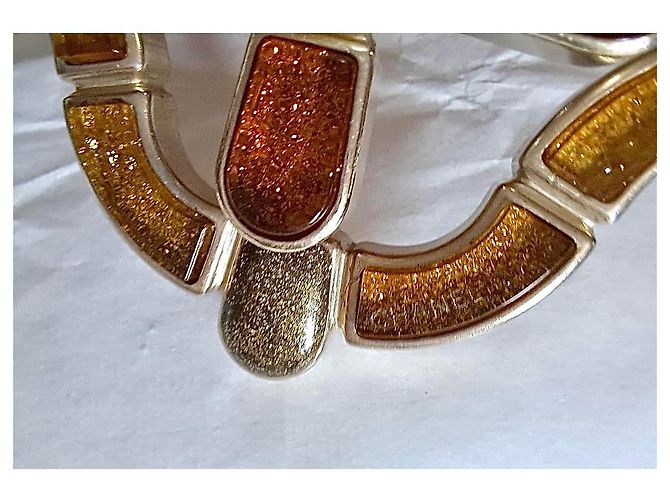 Collana lunga Monte Carlo in vetro Chanel Multicolore - vista 5