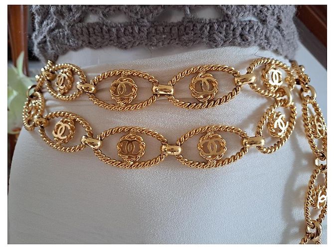 Chanel Collana Cintura FULL CC Metallo - vista 10