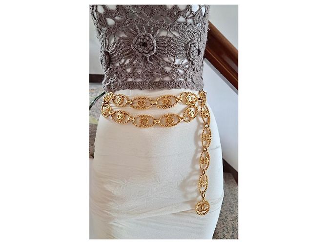 Chanel Collana Cintura FULL CC Metallo - vista 2