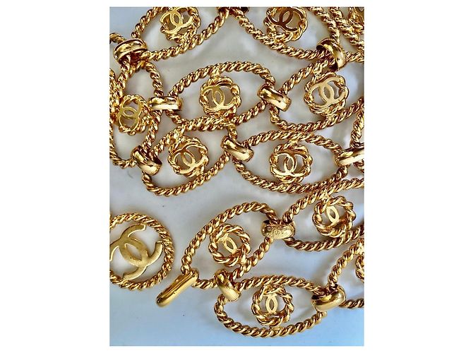 Chanel Collana Cintura FULL CC Metallo - vista 3