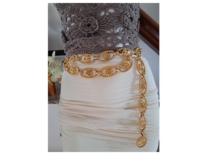 Chanel Collana Cintura FULL CC Metallo - vista 4