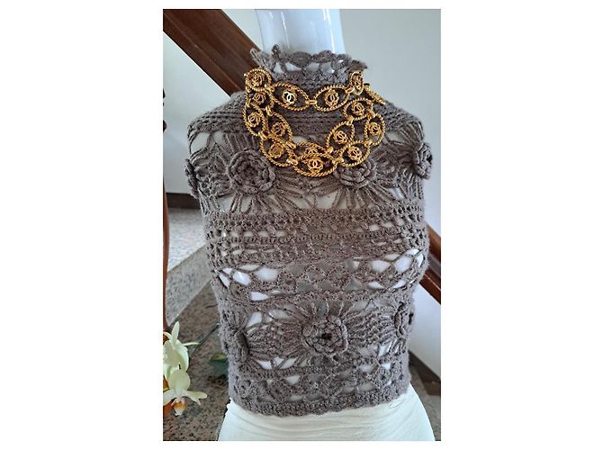 Chanel Collana Cintura FULL CC Metallo - vista 5
