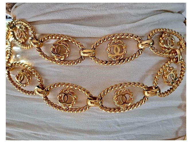 Chanel Collana Cintura FULL CC Metallo - vista 6