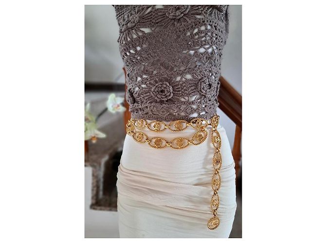 Chanel Collana Cintura FULL CC Metallo - vista 7