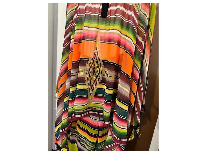 Completo Jean Paul Gaultier con Vestito e Pantaloni Multicolore - vista 13