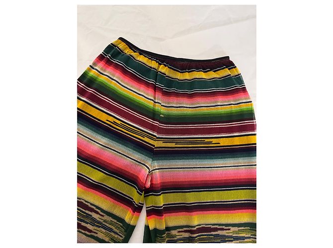 Completo Jean Paul Gaultier con Vestito e Pantaloni Multicolore - vista 7