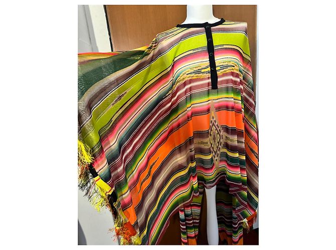 Completo Jean Paul Gaultier con Vestito e Pantaloni Multicolore - vista 9