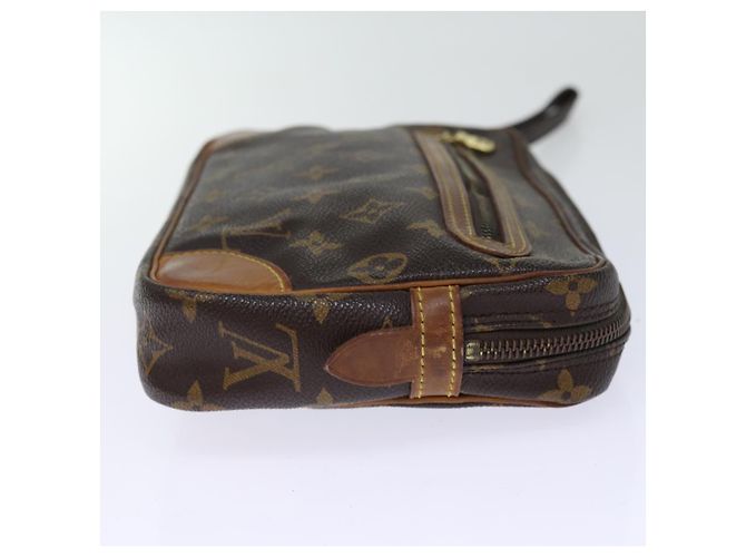 LOUIS VUITTON Pochette GM con monogramma Marly Dragonne M51825 LV Auth th4852 - vista 4