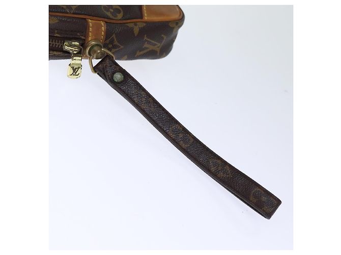 LOUIS VUITTON Pochette GM con monogramma Marly Dragonne M51825 LV Auth th4852 - vista 8