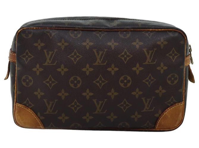 LOUIS VUITTON Monogramma Compiegne 28 Pochette M51845 LV Auth 73760 - vista 2