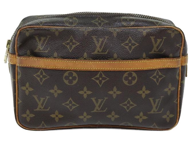 LOUIS VUITTON Monogram Compiegne 23 Pochette M51847 LV Auth am6246 Monogramma - vista 13