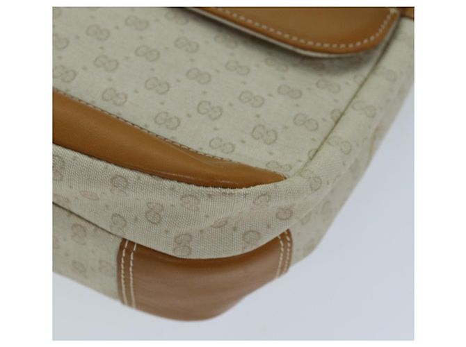 Bolsa de ombro GUCCI Micro GG Supreme PVC Bege 001 106 0185 Autenticação am6133 - vista 9