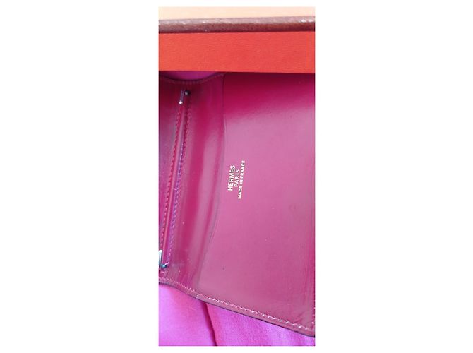 Hermès Agendahülle im kleinen Format Bordeaux - Ansicht 5