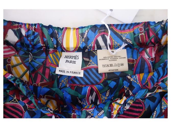 Hermès Pantalón de playa "En roue libre" Multicolor - vista 5