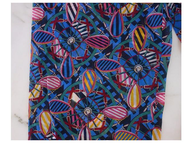 Hermès Pantalón de playa "En roue libre" Multicolor - vista 6