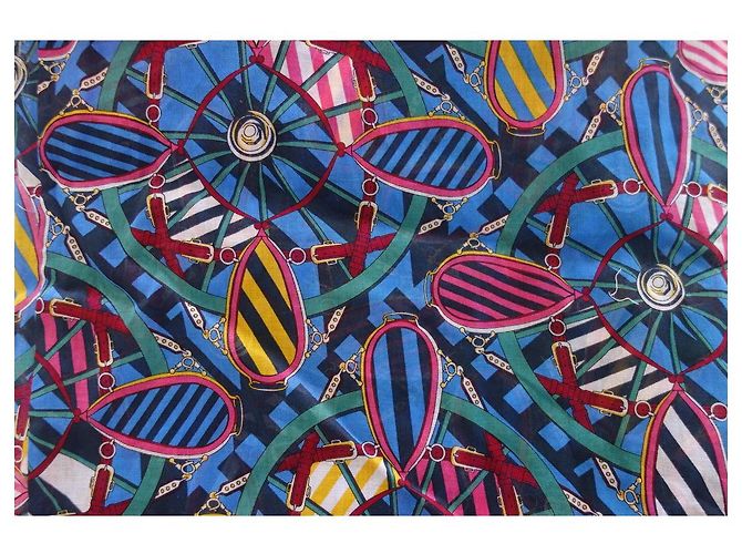 Hermès Pantalón de playa "En roue libre" Multicolor - vista 8