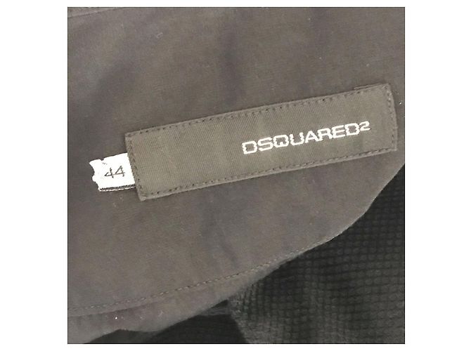 DSQUARED2 Tops T.IT 44 Algodão Preto - vista 5