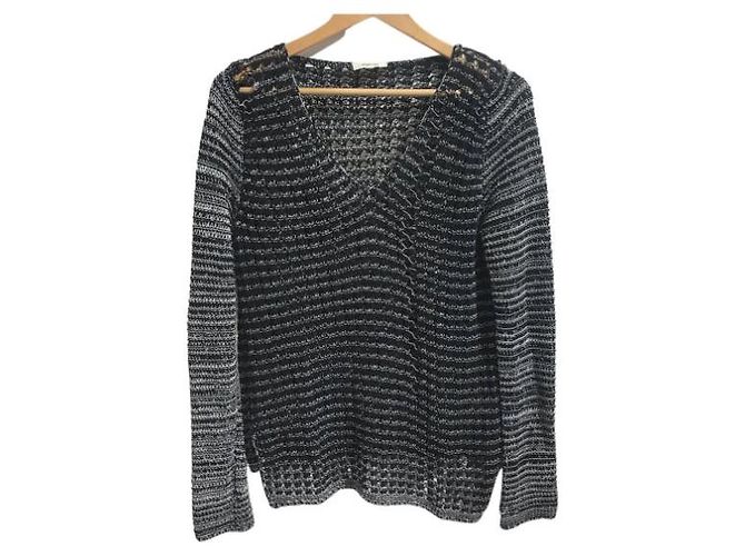 HELMUT LANG Strickwaren T.International M Baumwolle Schwarz - Ansicht 6