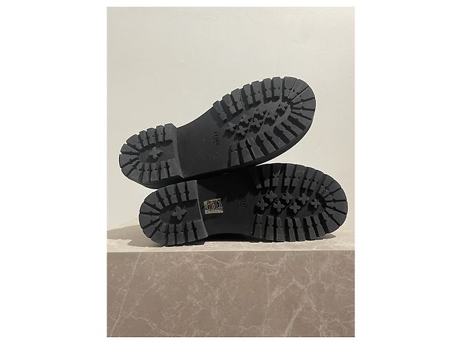 FENDI Stiefeletten T.EU 39 Leder Schwarz - Ansicht 8