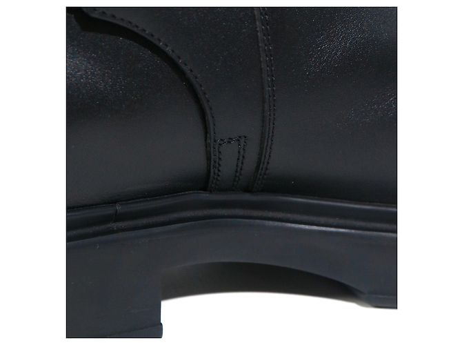 Kelly Hermès Botas HERMES T.EU 39.5 Cuero Negro - vista 6