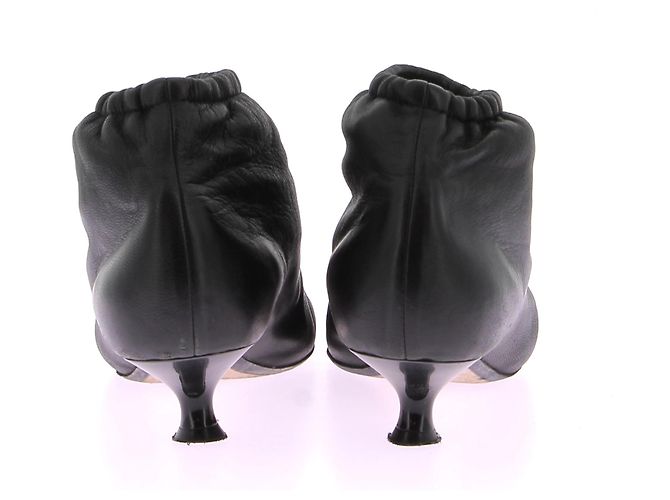 Botines Khaite T.EU 37 Cuero Negro - vista 5