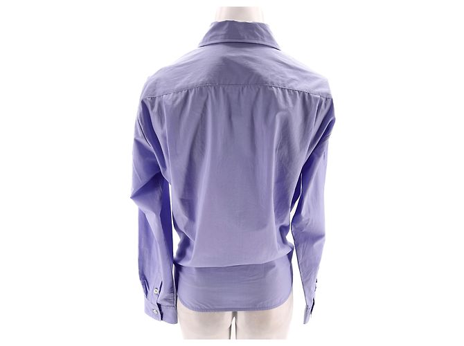 Autre Marque Hache tops T.FR 38 Cotton Purple - view 2