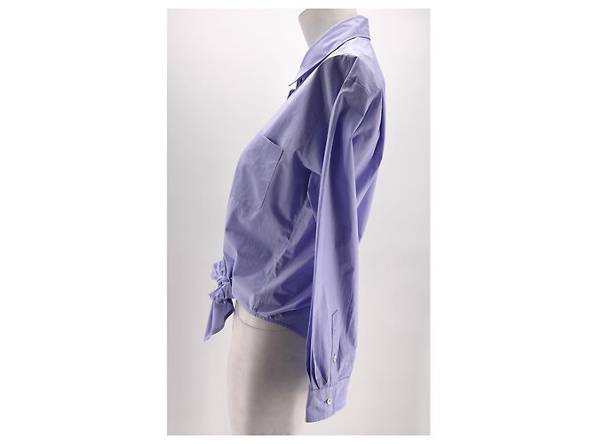 Autre Marque Hache tops T.FR 38 Cotton Purple - view 3