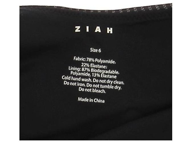 Autre Marque Nicht signiert / Unsignierte Bademode T.US 6 Polyester Schwarz - Ansicht 4