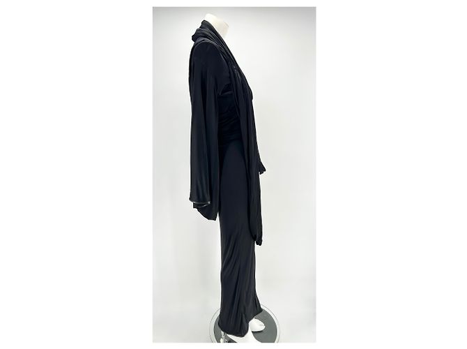 Givenchy Kleid T.FR 36 Viskose Schwarz - Ansicht 3