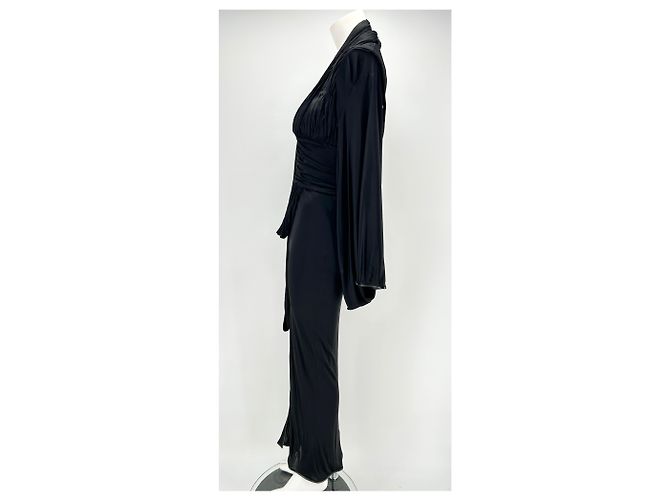 Givenchy Kleid T.FR 36 Viskose Schwarz - Ansicht 4
