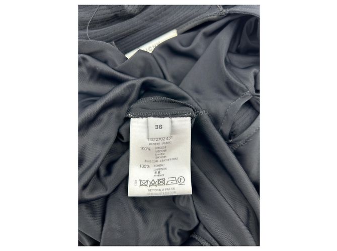 Givenchy Kleid T.FR 36 Viskose Schwarz - Ansicht 6