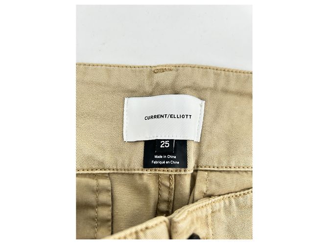 Current Elliott Jeans Elliott actuales T.US 25 de algodón Beige - vista 3
