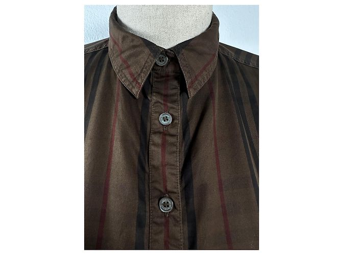Blusa Burberry de algodón con cuadros Multicolor - vista 2