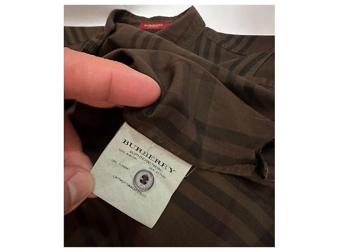 Blusa Burberry de algodón con cuadros Multicolor - vista 7