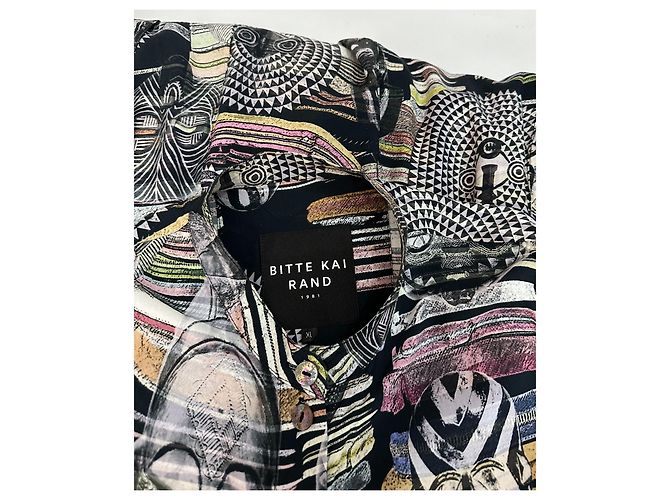 Vestito Bitte Kai Rand Viscosa Multicolore XL - vista 5