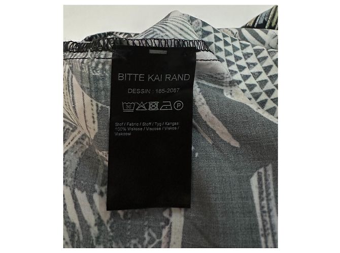 Vestito Bitte Kai Rand Viscosa Multicolore XL - vista 6